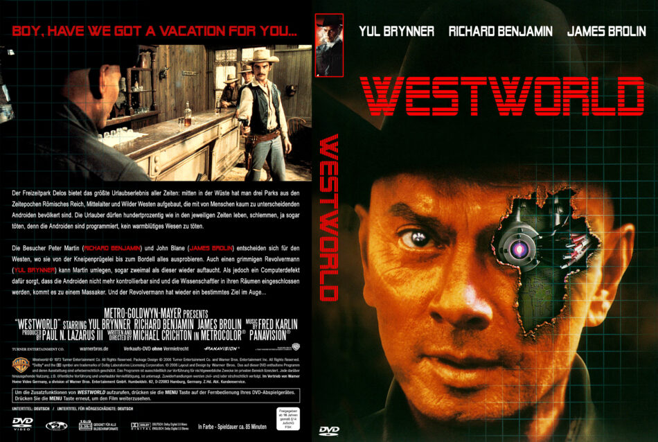 Westworld dvd cover 1973 R2 German