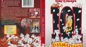 101 Dalmations (Original) dvd cover
