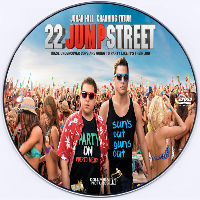 22 Jump Street dvd label