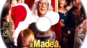 A Madea Christmas dvd label