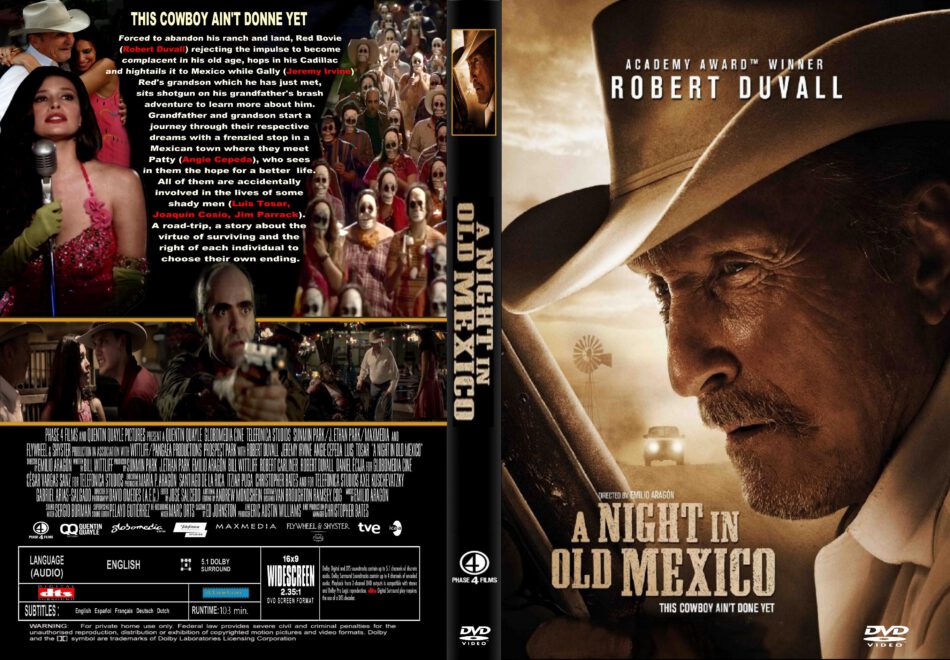 A Night In Old Mexico dvd cover