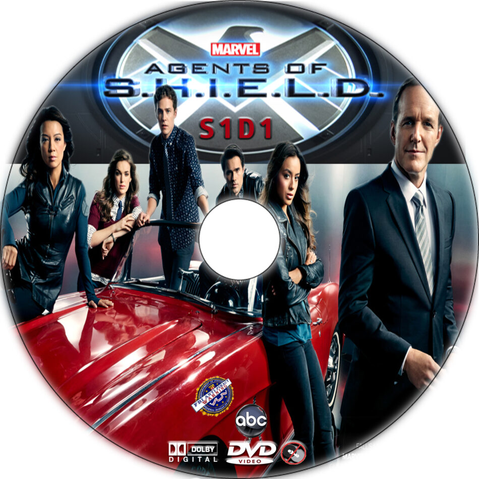 Agents of S.H.I.E.L.D. dvd label