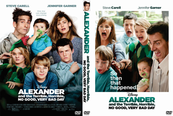 Alexander and the Terrible, Horrible, No Good, Very Bad Day dvd cover