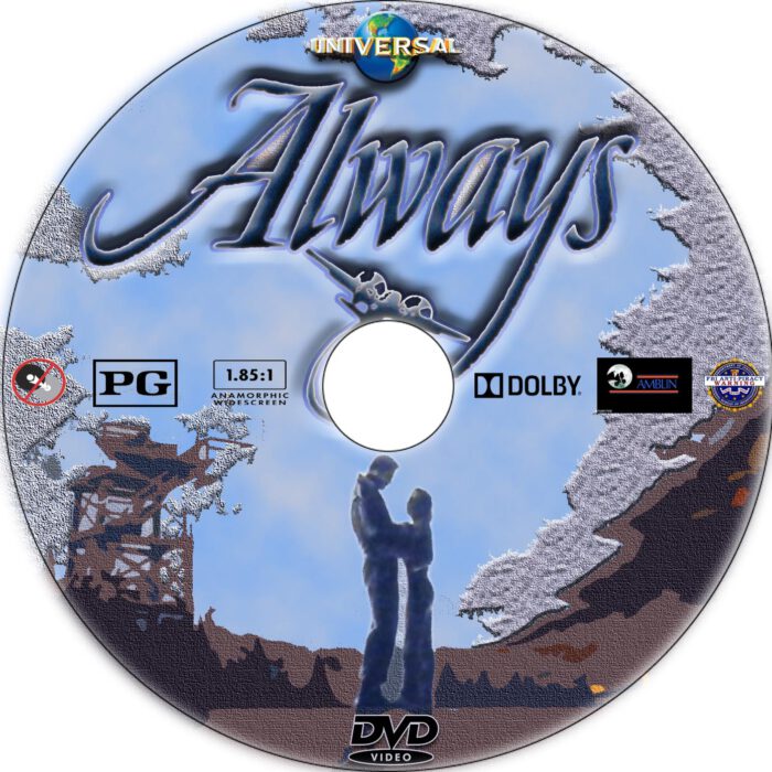 always dvd label