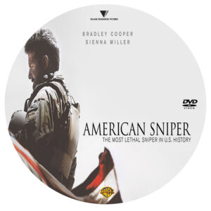 American Sniper dvd label