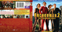 Anchorman 2: The Legend Continues blu-ray dvd cover