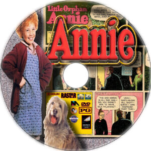 annie 1982 dvd label