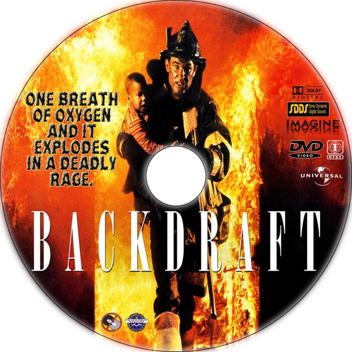 Backdraft dvd label