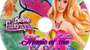 Barbie Fairytopia: Magic of the Rainbow dvd label
