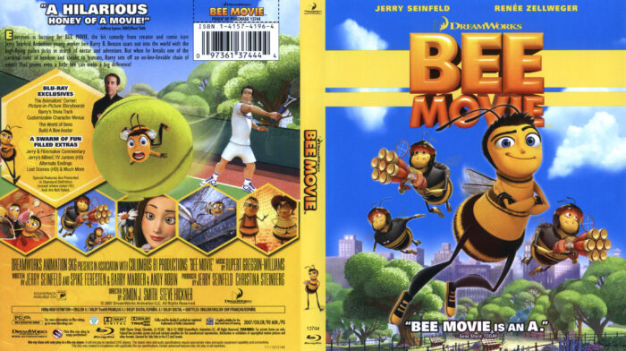 Bee Movie (Blu-ray) dvd cover