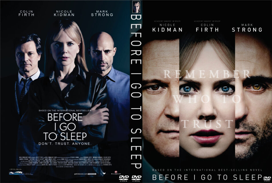 Before I Go to Sleep dvd cover