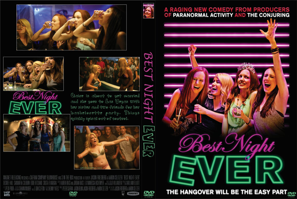 Best Night Ever dvd cover