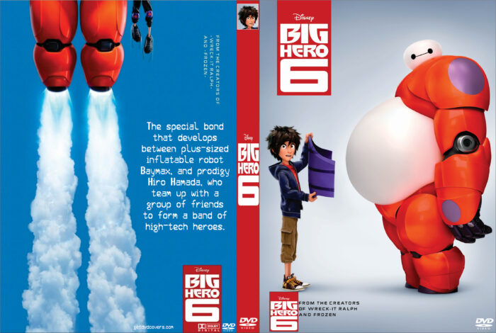 Big Hero 6 dvd cover