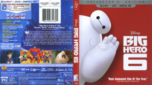 Big Hero 6 blu-ray cover