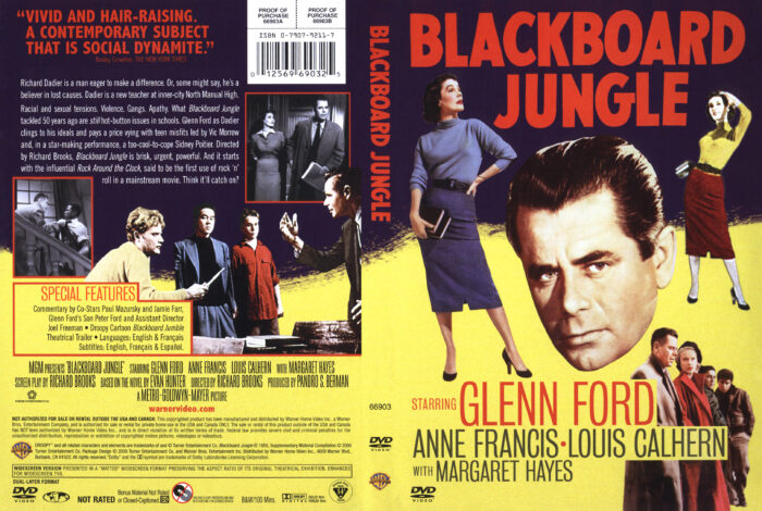 Blackboard Jungle dvd cover