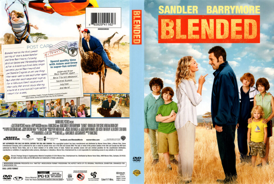 blended dvd cover