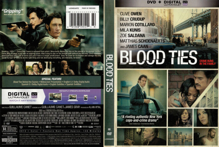 blood ties dvd cover