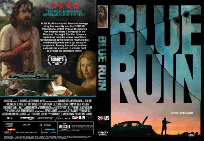 Blue Ruin dvd cover