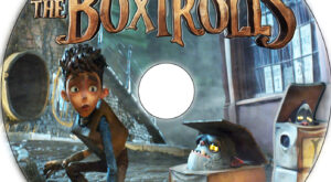 The Boxtrolls dvd label