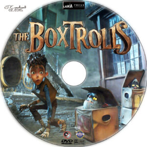 The Boxtrolls dvd label