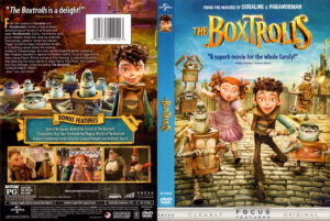 The Boxtrolls dvd cover