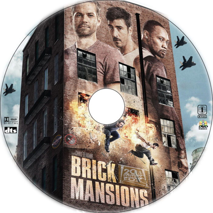 Brick Mansions dvd label