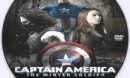 Captain America: The Winter Soldier (2014) Custom DVD Label