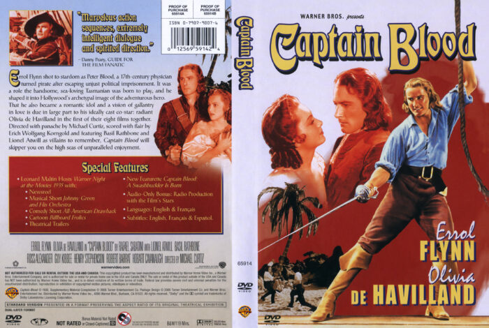 Captain Blood DVD Cover