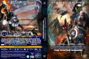 Captain America: The Winter Soldier dvd cover