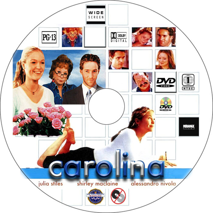 carolina dvd label
