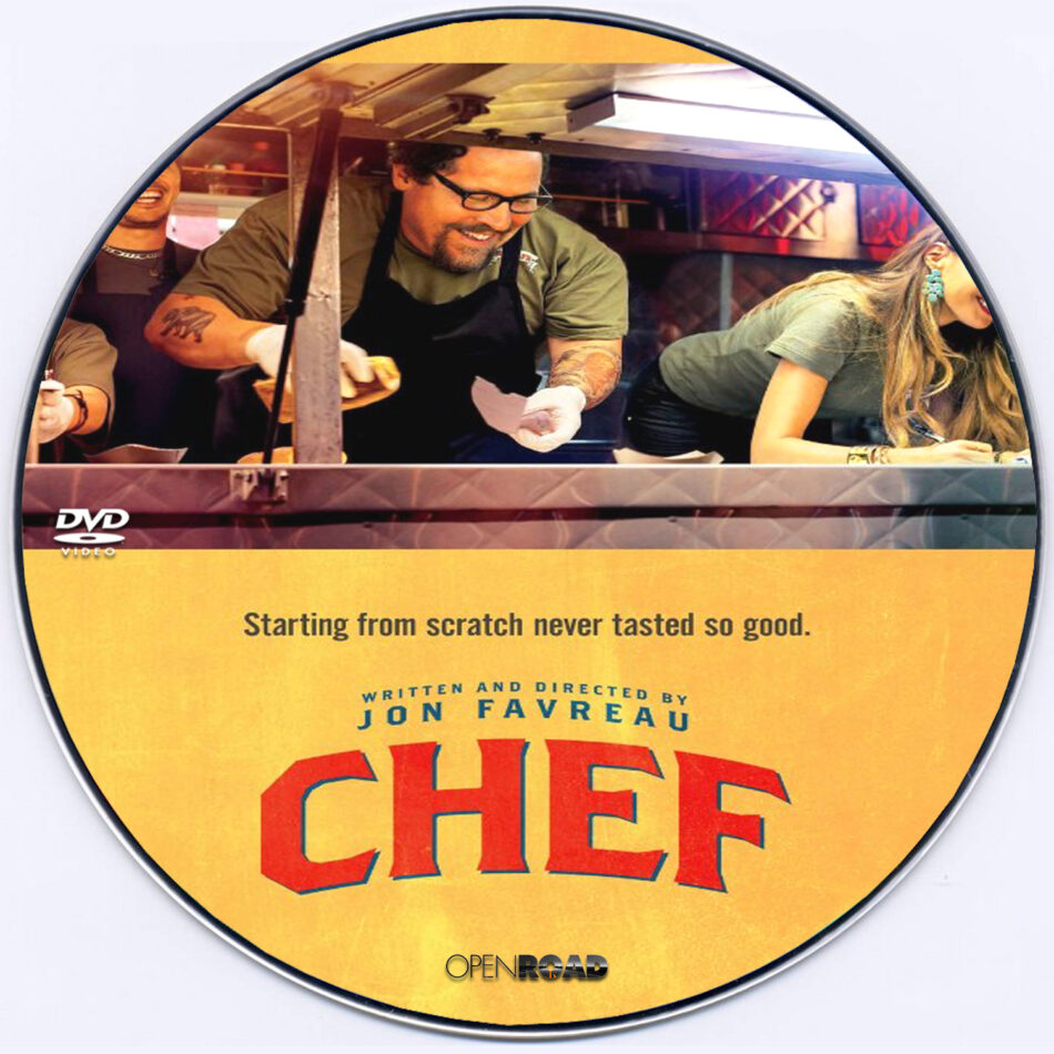 Chef dvd label