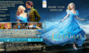 Cinderella (2015) R0 Custom Blu-Ray Cover & Label