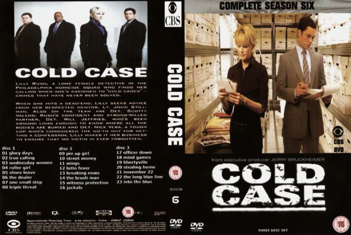 cold case season 6 dvd cover