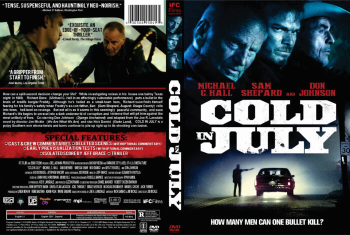 Cold in July dvd cover