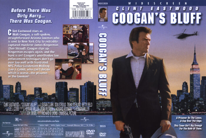 Coogan's Bluff dvd cover
