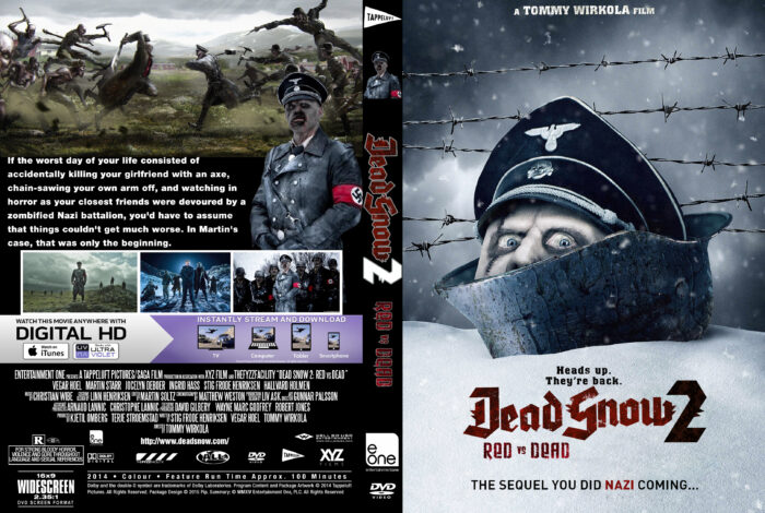 Dead Snow 2: Red Vs Dead dvd cover