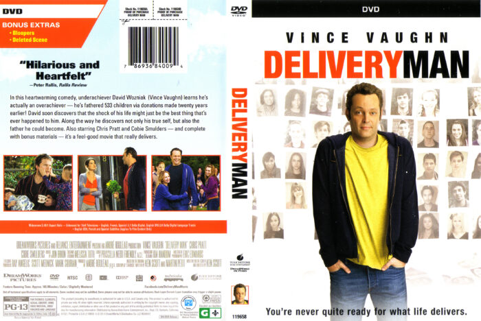 Delivery Man dvd cover