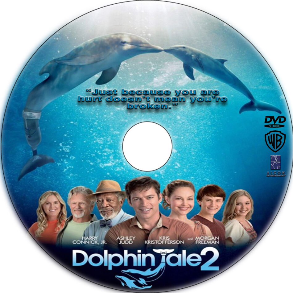 Dolphin Tale 2 dvd label