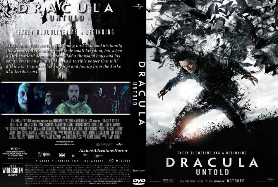 Dracula Untold dvd cover