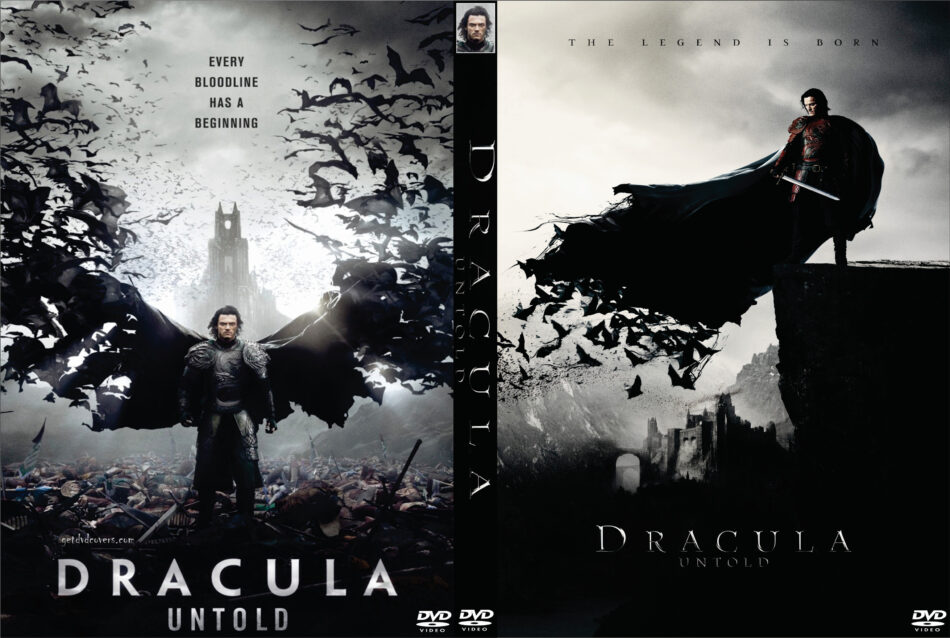 Dracula Untold DVD Cover (2014) Custom Art