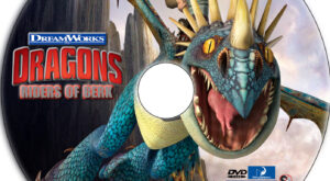 dragons riders of berk dvd label
