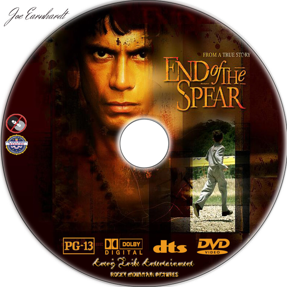 End of the Spear dvd label