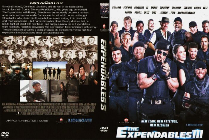 Expendables 3 dvd cover