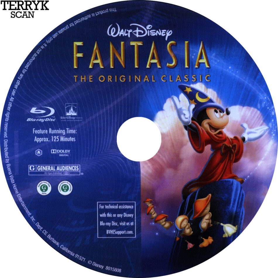 Fantasia (Blu-ray) Label