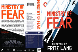 ministry of fear dvd cover