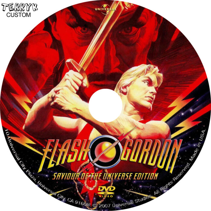 Flash Gordon - Label