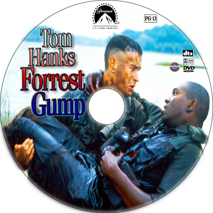 Forrest Gump dvd label