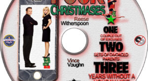 Four Christmases dvd label