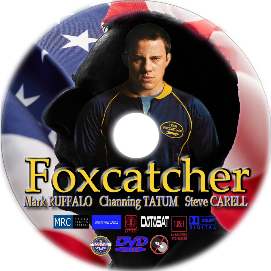 foxcatcher dvd label
