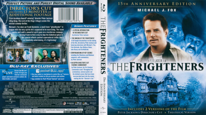 Frighteners, The (Blu-ray) dvd cover